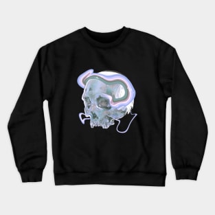 flowing skull Crewneck Sweatshirt